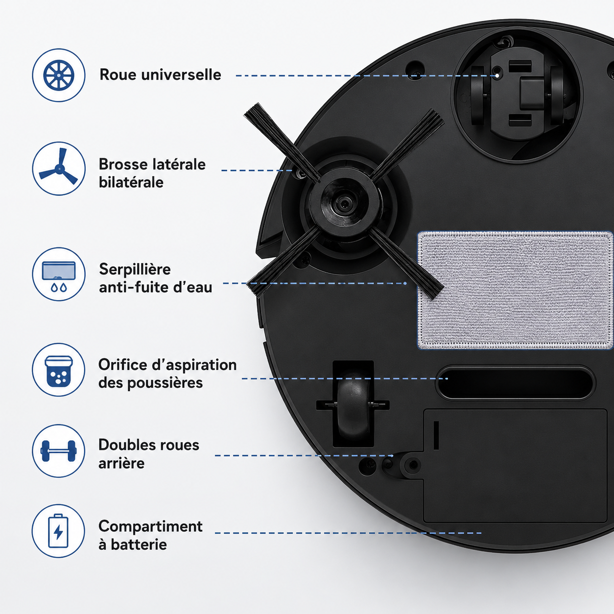 Robot de balayage Intelligent